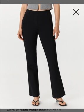 Ultra-Stretch Ponte Bootcut Pants S